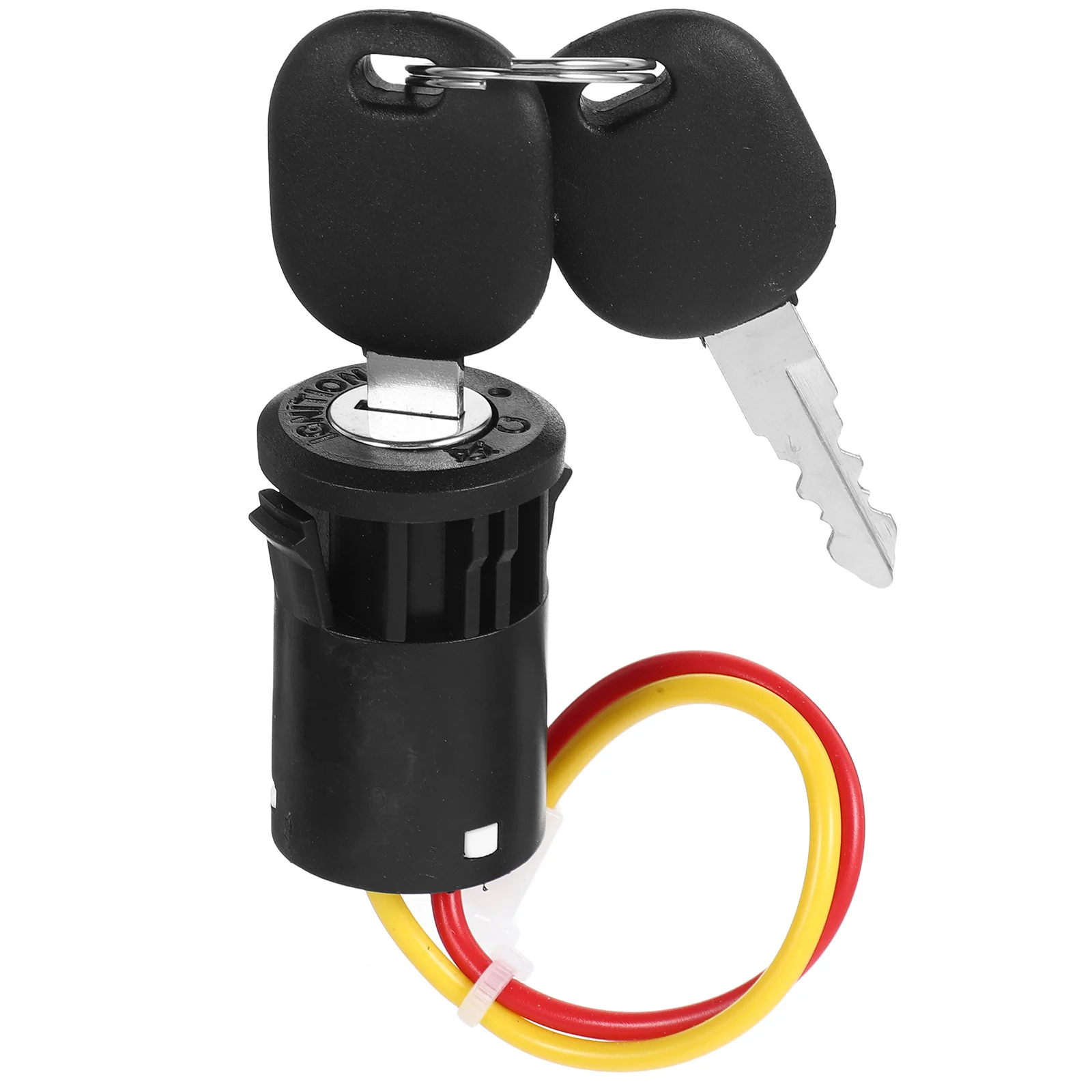 

Key Start Switch Electric Accessories Child Lock Plastic on off Kids Carriage Toys Durable Material Easy Operation Safety