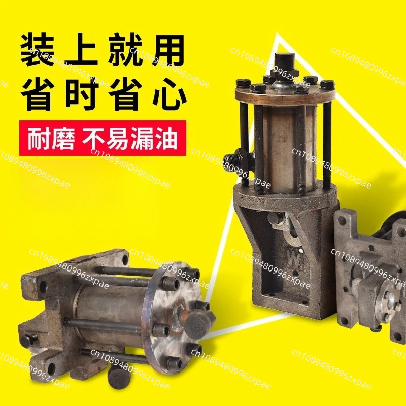 Steel bar straightening machine cylinder single and two-way hydraulic cylinder cutting assembly head