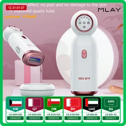 Triệt Lông Mlay T10 Sapphire Triệt Lông IPL Đá Lạnh Máy Tẩy Nhổ Lông 9999999 Lần Đánh Đèn Mặt Cơ Thể Bikini Không Gây Đau Tóc