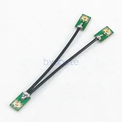 IPX MHF Y splitter type 1x U.FL input to 2x UFL SMD PCB output cable 50ohm Coaxial Kable 50ohms Adapter