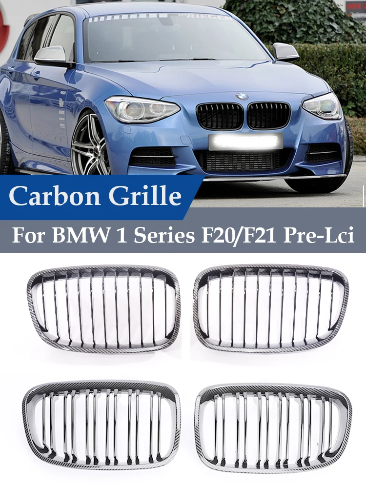 

Carbon Performance For BMW 1 Series F20 F21 Prefacelift 2011-2014 Racing Grill 118i 120i Accessories