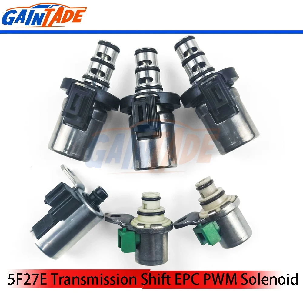 Solenoide EPC PWM de cambio de transmisión 5F27E para Ford Fiesta Focus para Mercury Milan 4F27E 4 velocidades/FNR5 reemplazo de caja de cambios de 5 velocidades