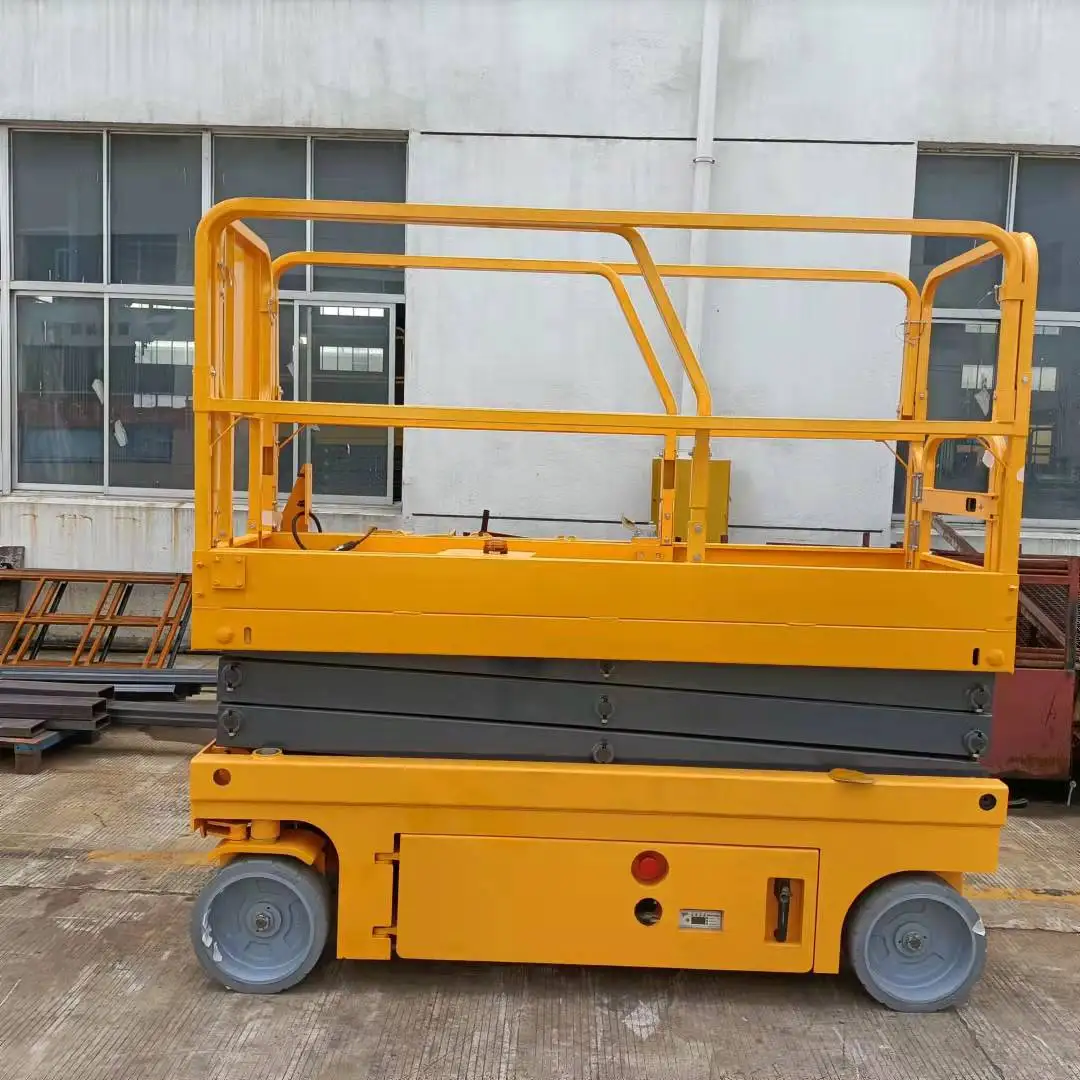 Plate-forme électrique hydraulique échafaudage Table équipement de levage échelle Mobile ciseaux ascenseur