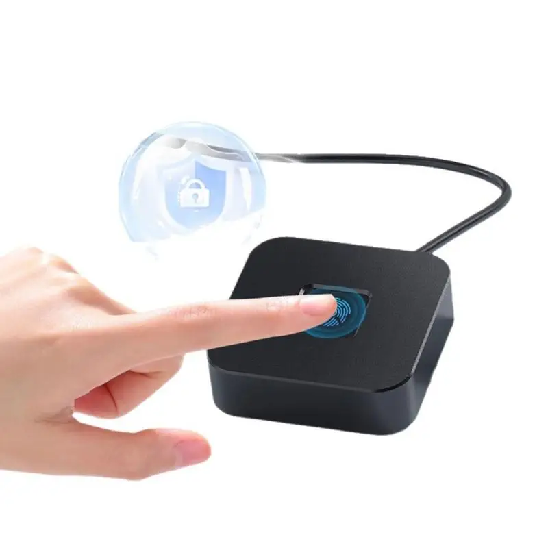 

652F USB Fingerprint Reader With Fast Login Metal Built Biometric Device For Wins 10/11/12 PC Security