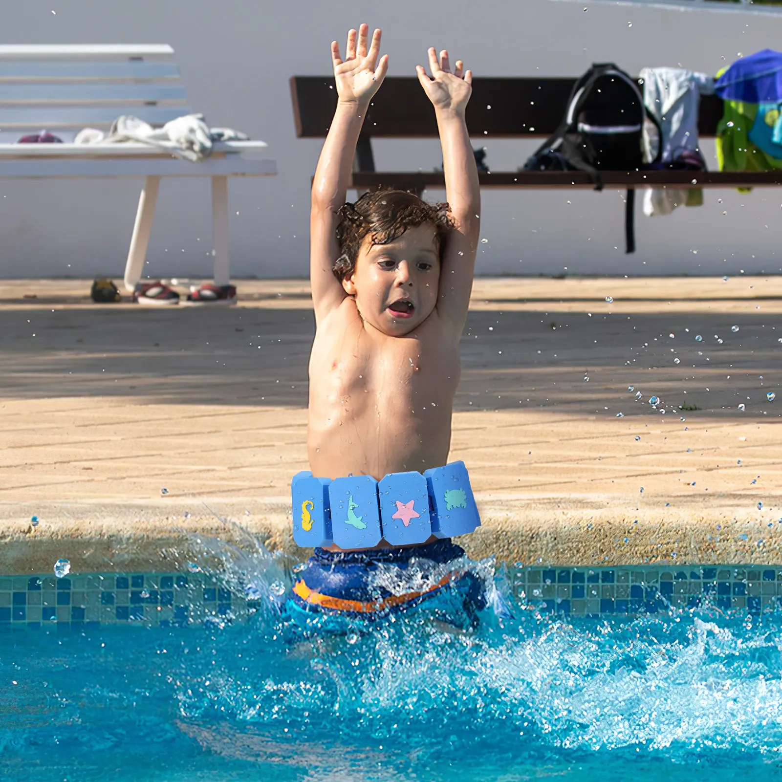 

Пояс для плавания EVA, регулируемый, для взрослых и детей, для тренировок по плаванию, фитнеса, безопасности на воде