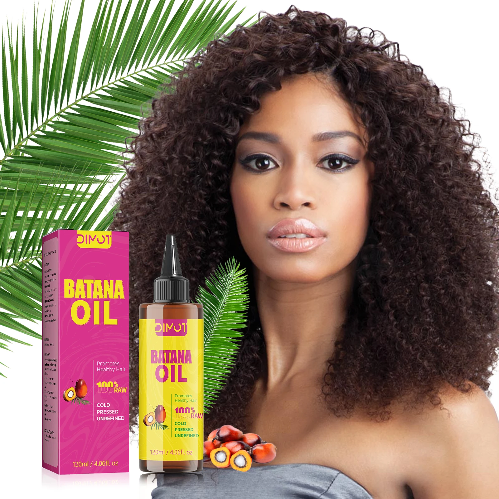 

Batana Oil,Fast Hair Growth Strong Hair Anti-Breakage Repair Split Ends Silky for Dry Hair Healthy Hair Care Anti Hair Loss