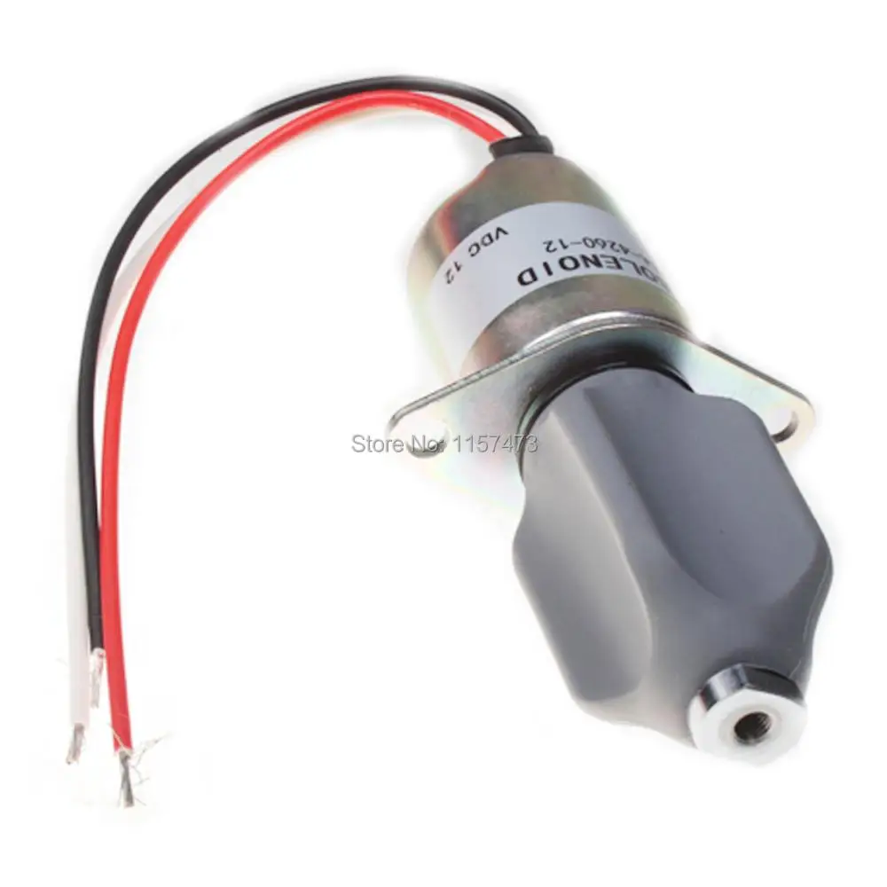 12V SA-4260-12 SA-4612-12 1751ES-12A6ULB1S5 Fuel Stop Solenoid Switch for Kubota 3A 70 & 82 mm Series Engine