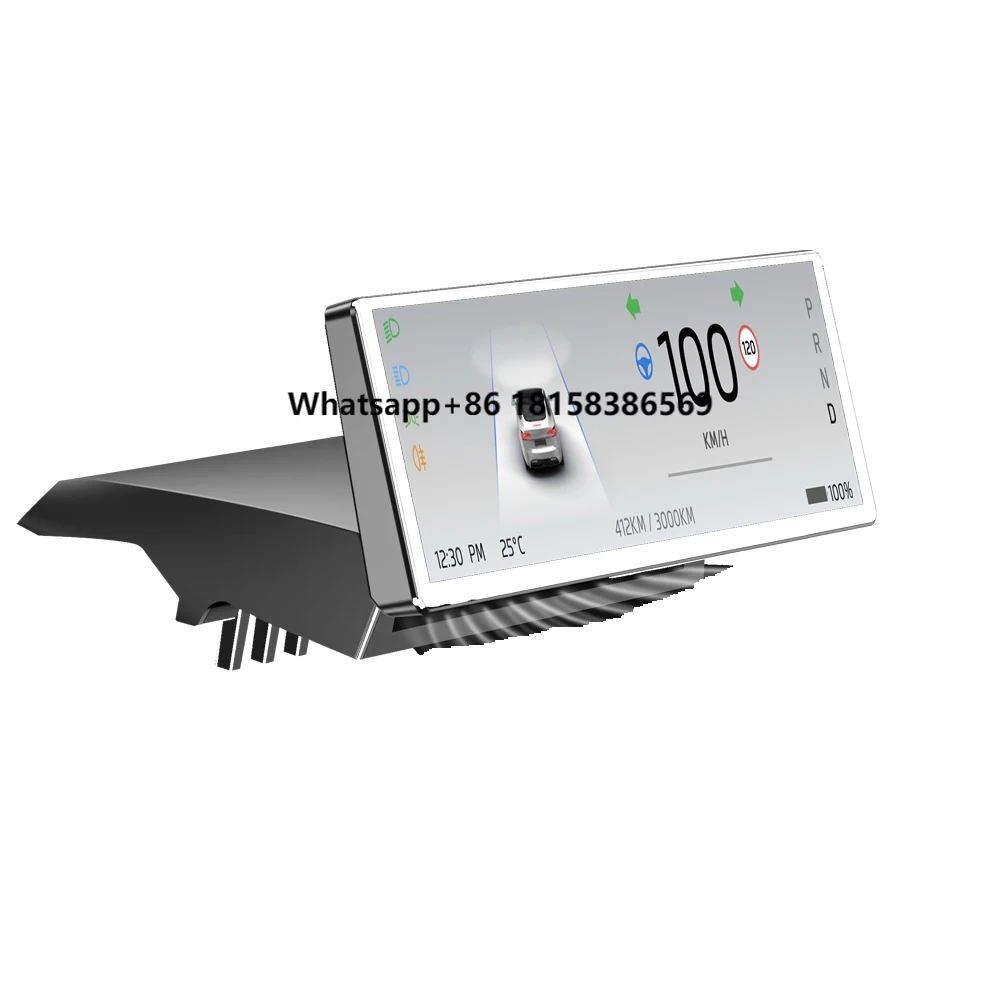 

8.8''HUD Screen Car Instrument Cluster Display Dashboard for Model 3 Y US