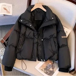 Winter Coat Women Down Cotton-Padded Jacket Girl Warm Cotton Padded Coat Short Bread Outwear Ladies DJacket Thicken Outwear