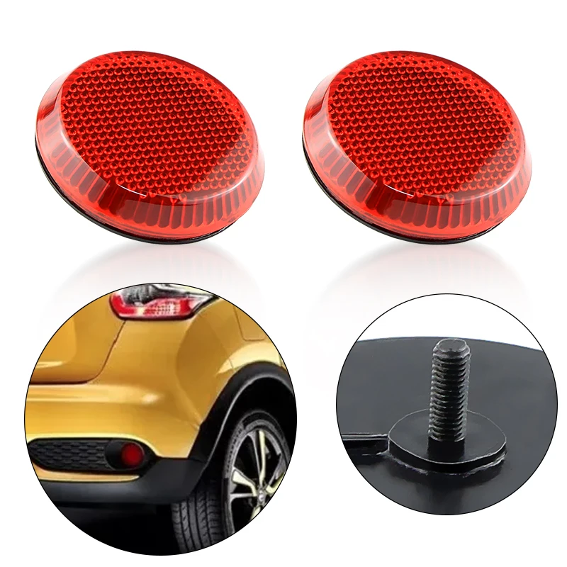 For Toyota Corolla 2007 2008 2009 2010 For Nissan Qashqai/Trail Accessories Auto Rear Bumper Reflector Light RED Lens 8191002040 view 5