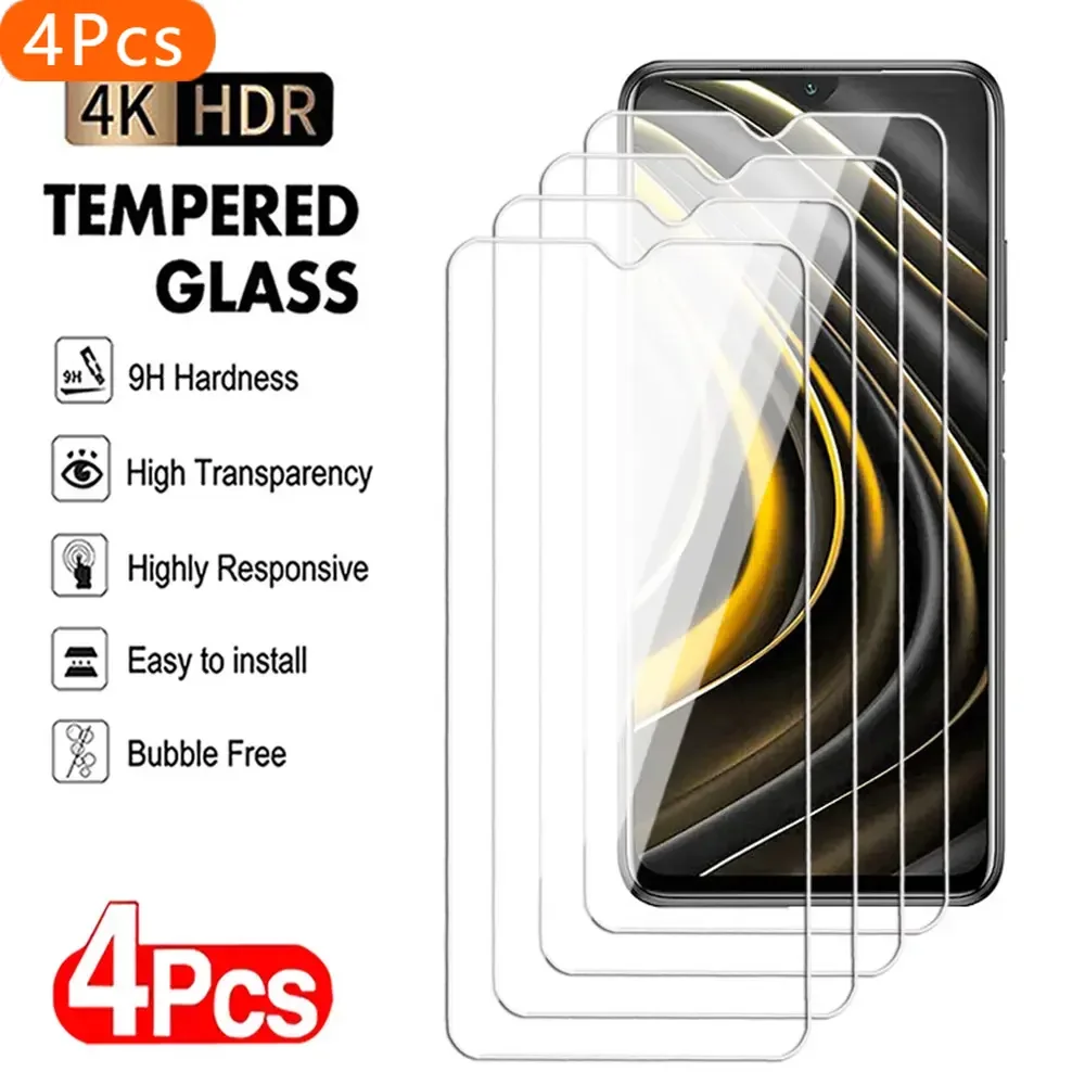 4Pcs Tempered Glass… - image