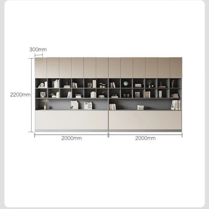 

sofa bookcase with booth bookcase background wall cabinet integrated whole wall bookshelf household storage cabinet