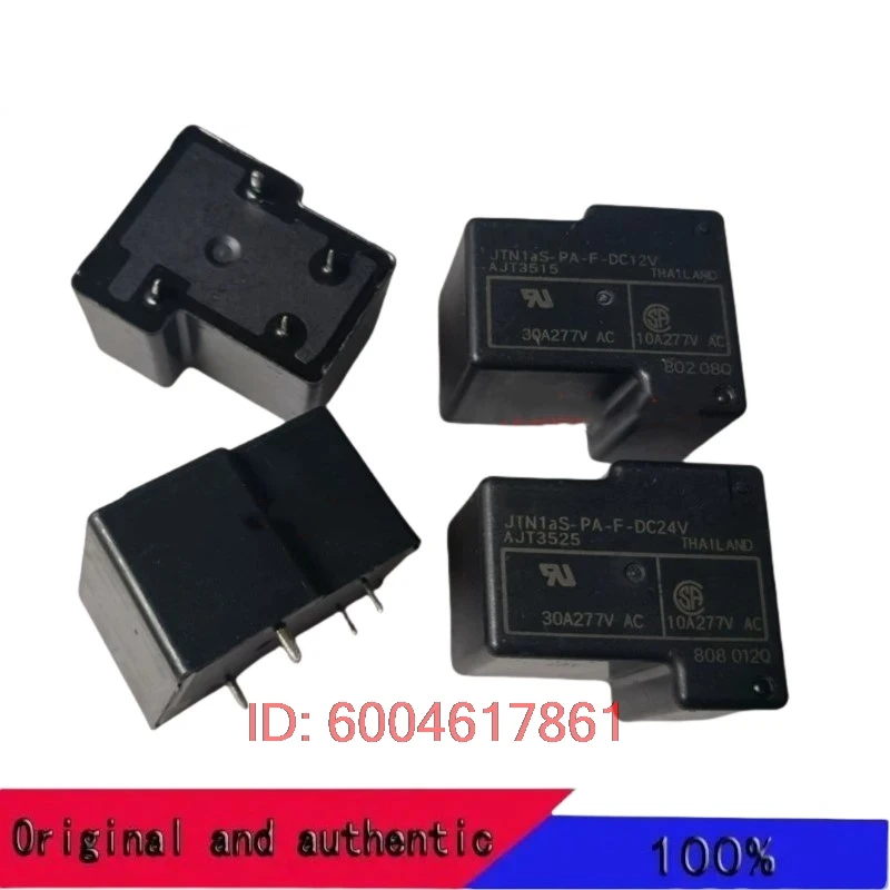 

5 шт. 100% новые оригинальные реле JTN1aS-PA-F-DC5V JTN1aS-PA-F-DC12V JTN1aS-PA-F-DC24V, 4-контактные, 30А, 5В постоянного тока, 12В постоянного тока, 24В постоянного тока.