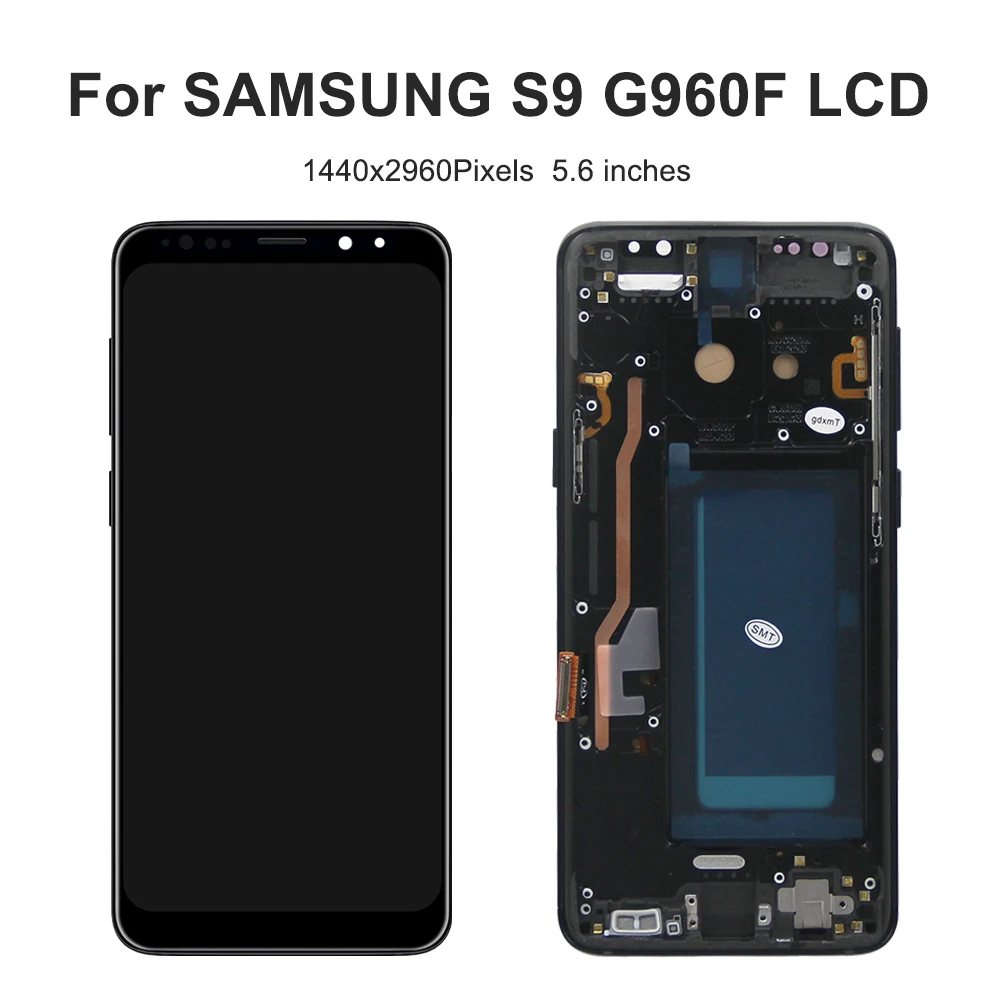 Tested S9 For Samsung For G960F G960 G960U G960W G960N G960X LCD Display Touch Screen Digitizer Assembly Replacement