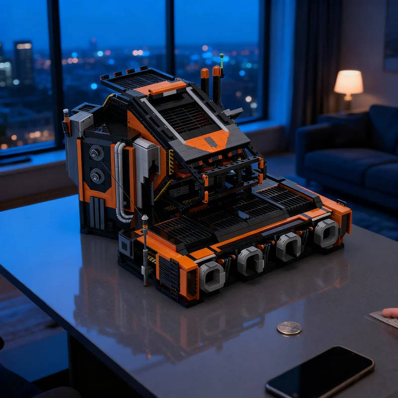 

6035 деталей MOC: Коллекционная модель-конструктор от производителя, креативный подарок для детей и взрослых, премиум-класс, для декора и демонстрации