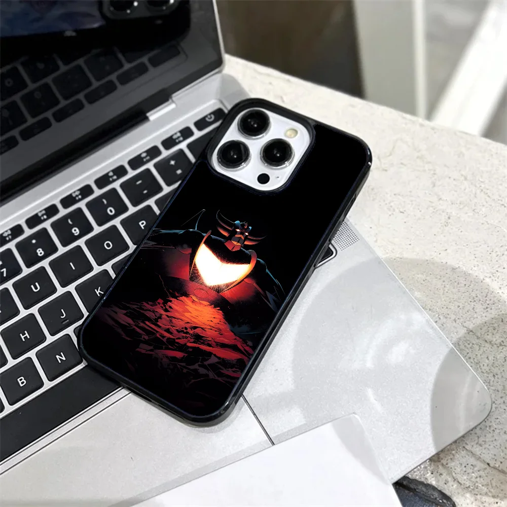 UFO Robot Goldorak Phone Case Strong Magnetic For IPhone 15 14 13 Pro Max 11 12 Mini Alex Mirror For Magsafe