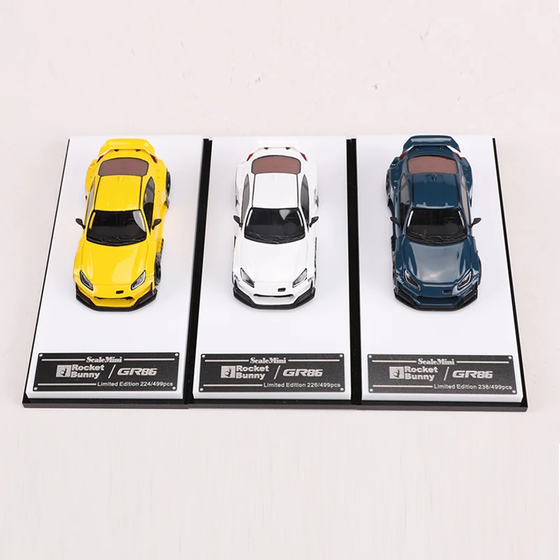 ScaleMini 1:64 Rocket Bunny GT86 Resin Car Model Limited Edition 499