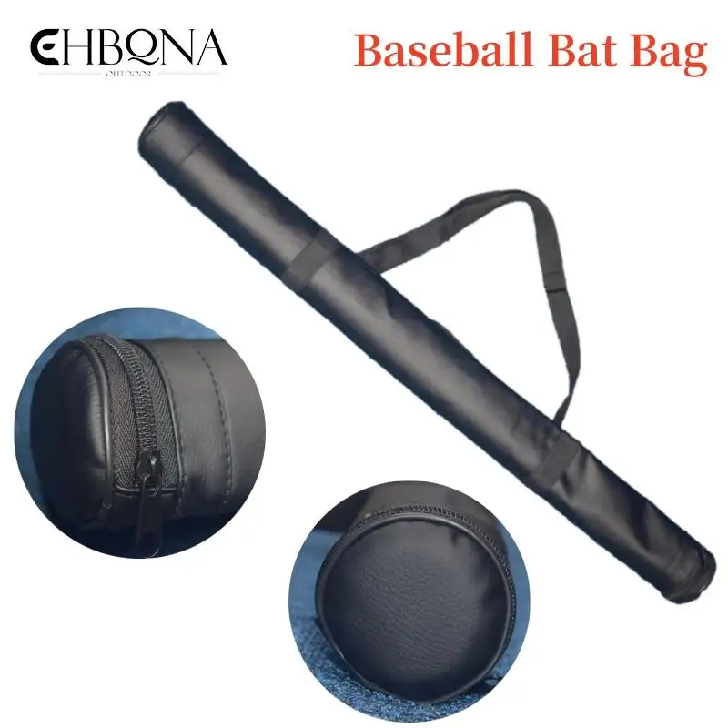 70/75/81cm Baseball Bat Stick Bag Bat Backpack Equipment Bags Stick Cover Baseball Backpack Leather Oxford Cloth Portable