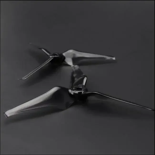 4 pairs EMAX AVAN Flow 5X4.3X3 5 inch 5*4.3*3 3 Blades Propeller Props Transparant for RC car