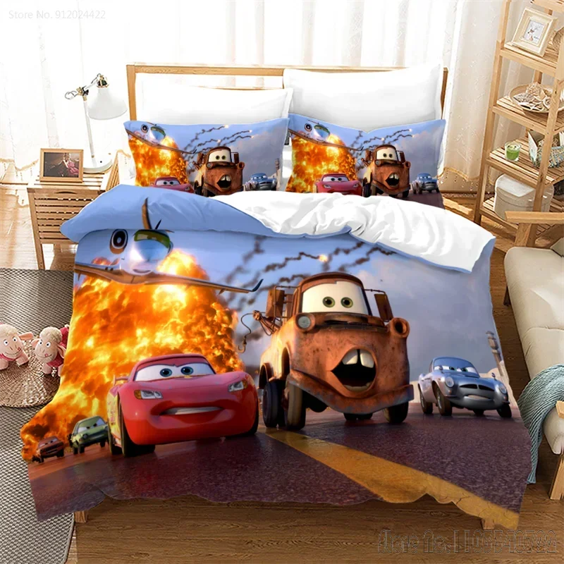 

McQueen 95 Love Child Duvet Cover Set HD Comforter Cover for Kids Bedding Sets Bedclothes Bedroom Decor
