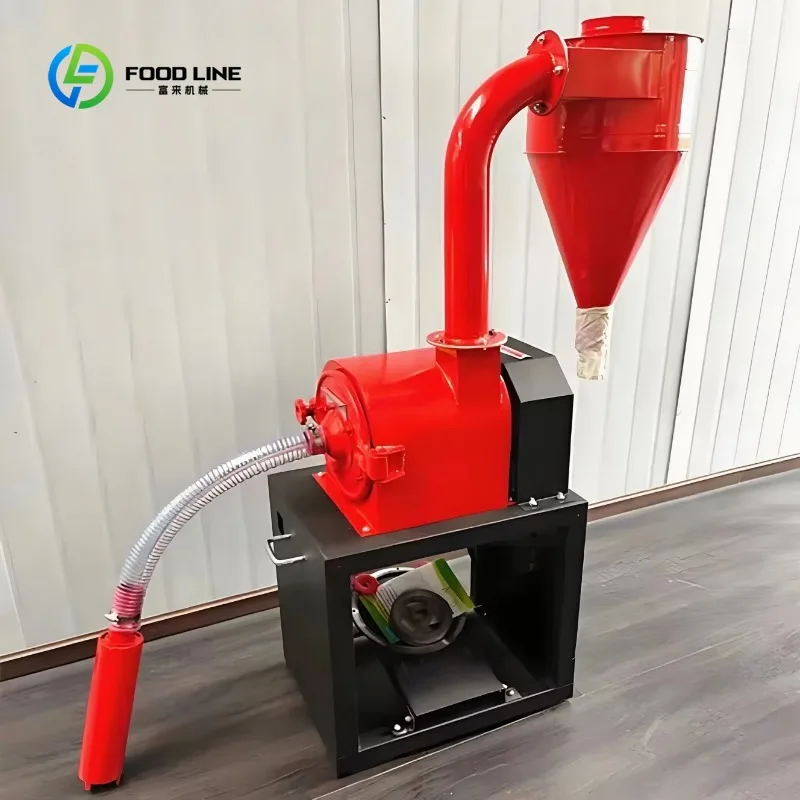 Customized Self-Priming Corn Grain Grinder Machine Maize Wheat Rice Feed Crushing Mill Pulverizer