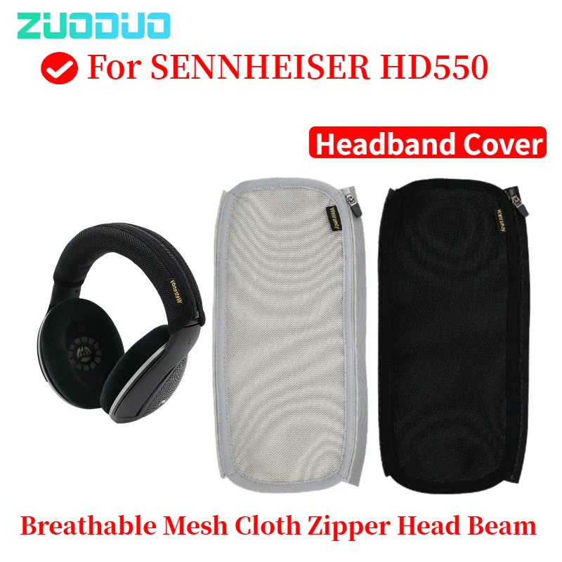 

Headphone Head Beam Cover for SENNHEISER HD550 Earphone Protective Case Headset Headbeam Protector Sleeve Breathable Mesh Cloth
