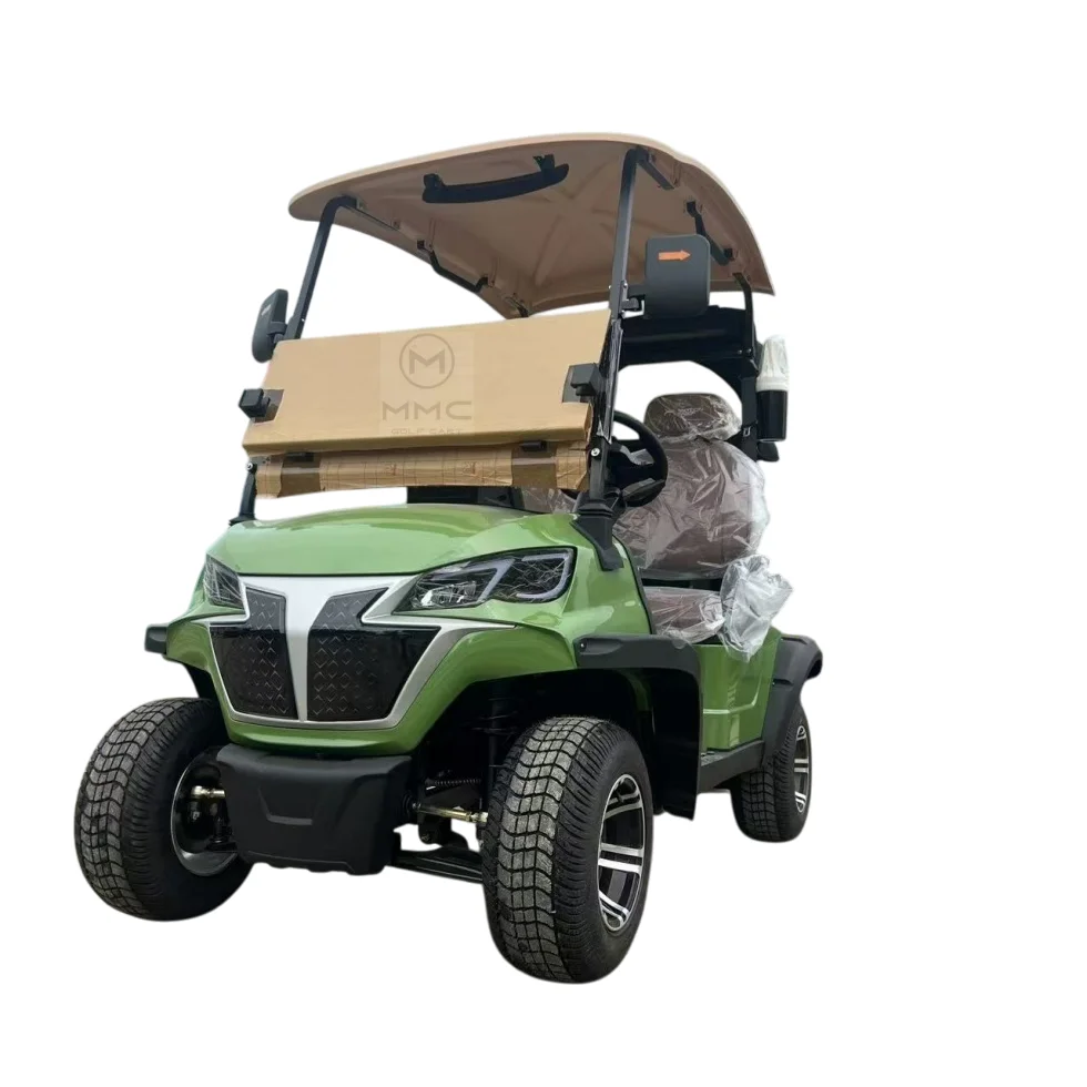 

Wholesale Manufacturer New 48v 2 Seater Seat Lithium Battery Mini Lifted Golf Electric Cart Carts for Sale