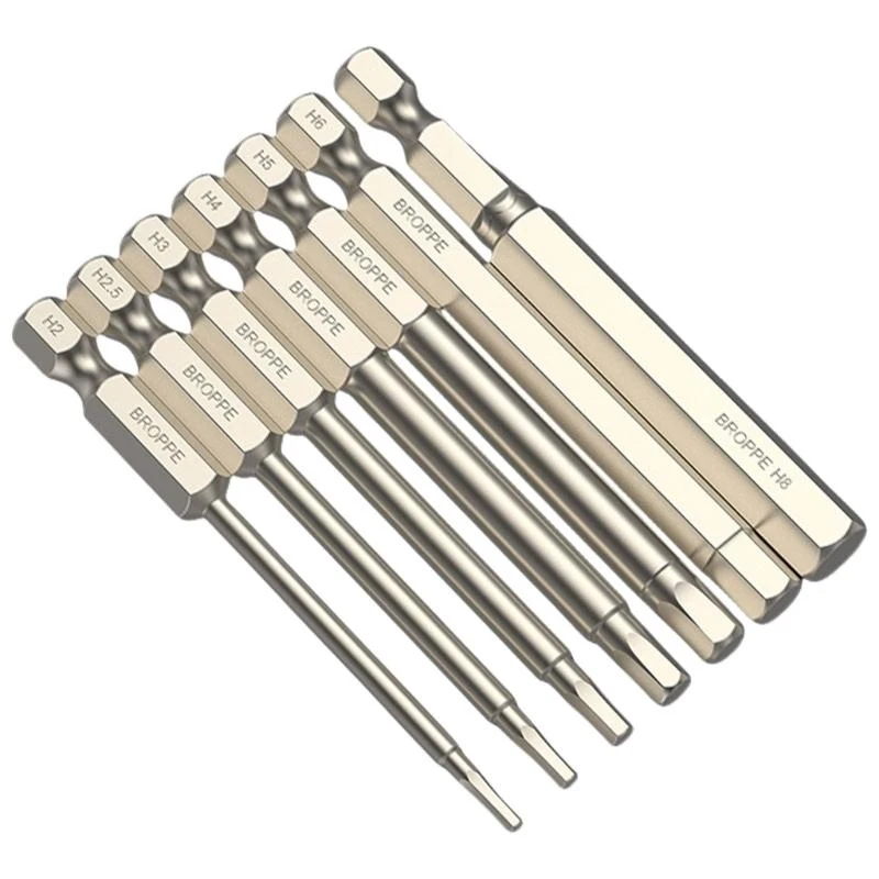 5/6/7/8pcs Impacto Head Allen Welnches Drill Bit Bit Set