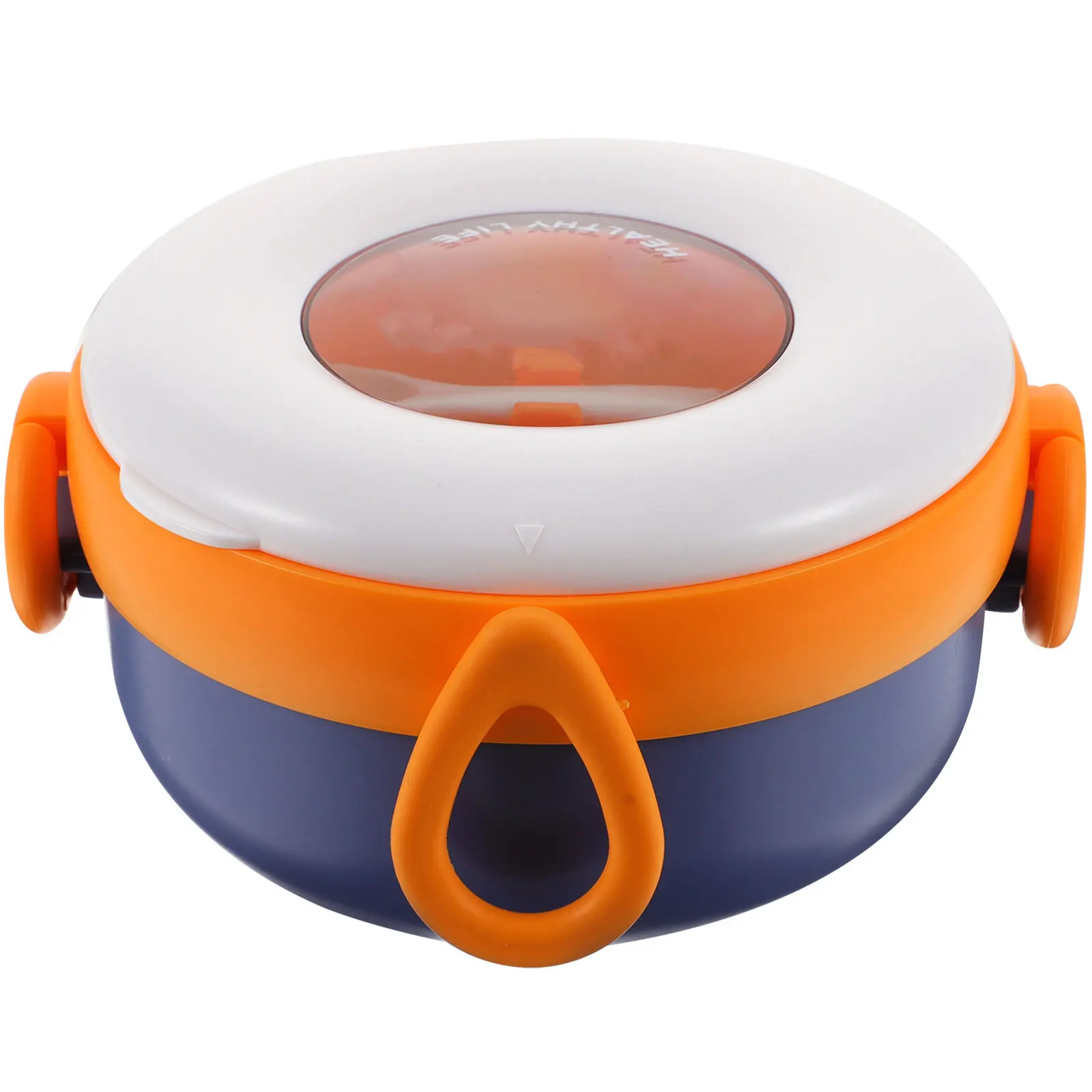 

1 set 1 Set Stainless Steel Baby Food Bowl Double Handle Toddler Soup Snack Bowls Scissors Spoon Portable Kids Tableware Home