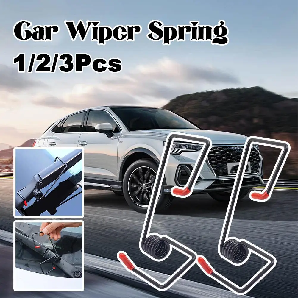 Universal Car Wiper Booster Spring Intelligent Windshield Auto Wipers Replaceable Rubber Arms Parts Wiper Spring Alloy L7Z2