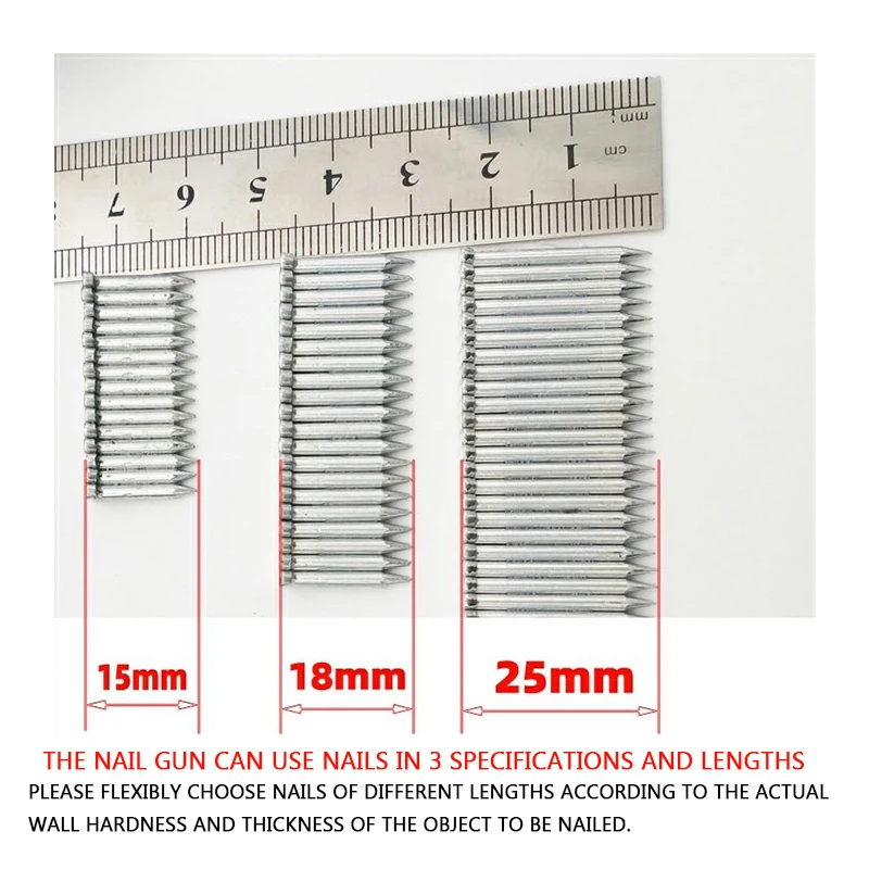 ST25 manual steel nail gun semi-automatic reset cement wall nail grabbing open line trough nail knocking artifact nail gun