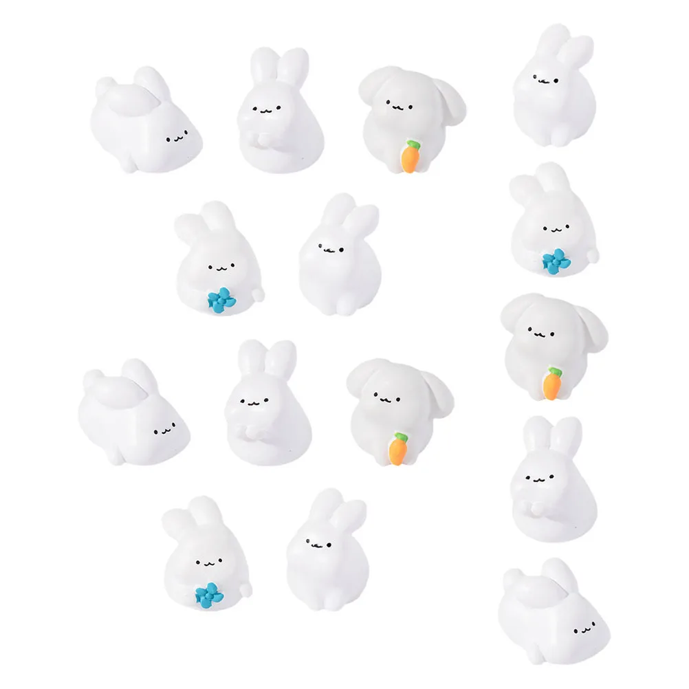 

15Pcs Lifelike Resin Animals Statue Mini Garden Decorations Desktop Ornaments Car Dashboard Accessories Versatile