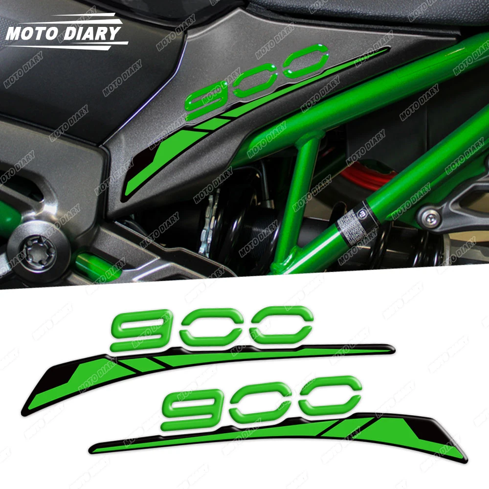 For Z900 Z 900 2017-2024 2023 Seat Panel Stickers 3D Motorcycle Side Fairing Decals Waterproof