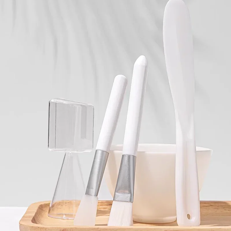 فرشاة الوجه قناع وعاء قاعدة الملاعق قناع فرشاة بار DIY أدوات التجميل أدوات خلط العناية بالبشرة لوازم ماكياج أدوات الوجه امرأة