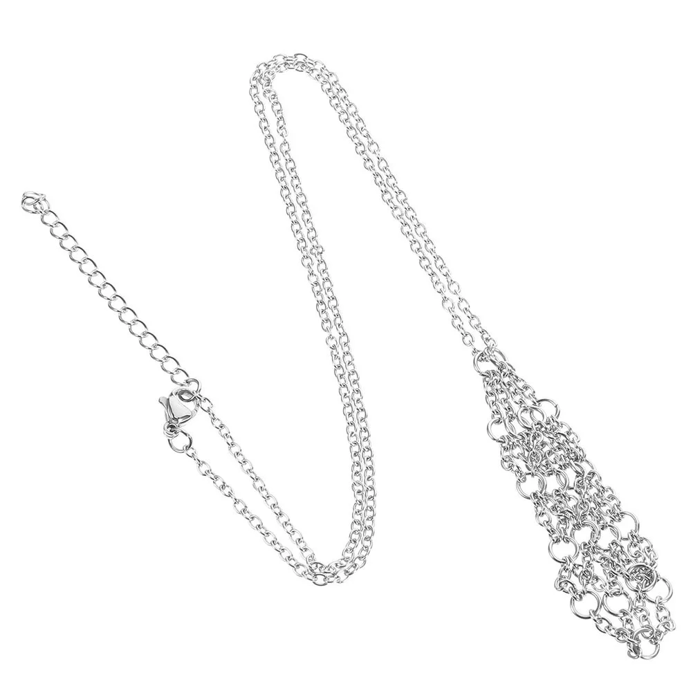 Crystal Holder Necklace Cage Hollow Metal Stone Holder for Crystal Pendant DIY Necklaces Bracelets Crafts Elegant Fashion