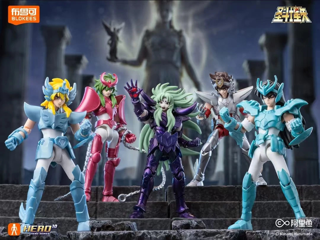 New Blokees Saint Seiya Star Edition Vol.5 Underworld Raid Assembled Figure Building Block Collectible Toy - view 6