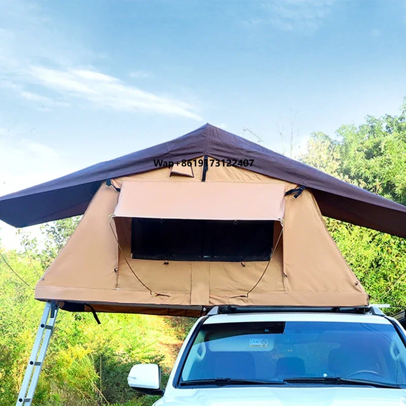 

New Outdoor Camping Easy Install SUV Car 2Person Tear Resistance Rooftop Top Roof UV Tent