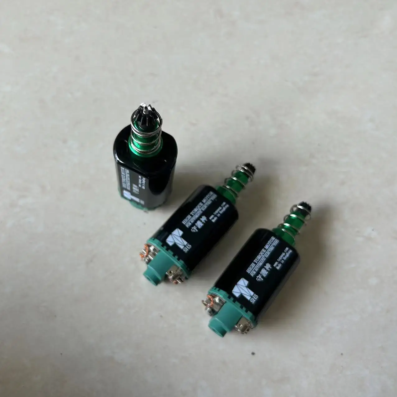 yanyan 38000rpm SHS AEG Motor High Torqub Motor 11.1V 38000 Twist Type Speed Motor long Axle Airsoft M16/M4/MP5/G3/P90 AEG Motor