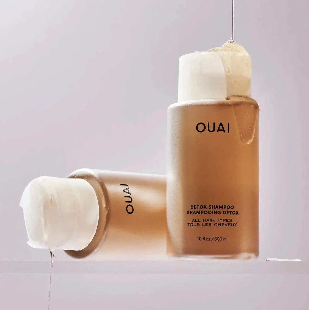 

300ml OUAI Detox Shampoo Helps Soften Smooth Frizz While Adding Shine Nourishing Hair Cleaning Care Original Repair Hair Shampoo