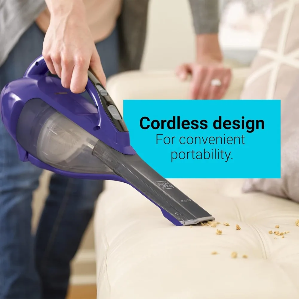 

dustbuster furbuster AdvancedClean Cordless Pet Handheld Vacuum, Home and Car Vacuum