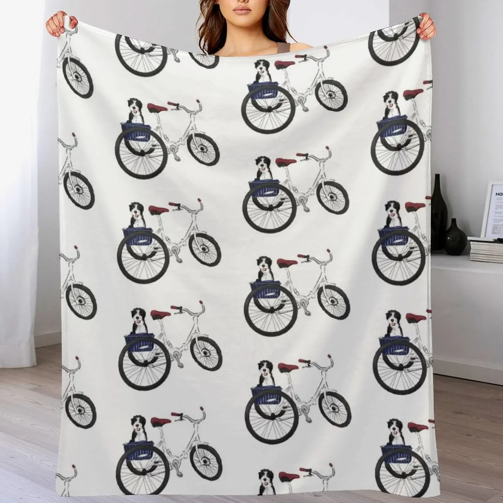 Amal and Trike Throw Blanket Sleeping Bag wednesday Blankets