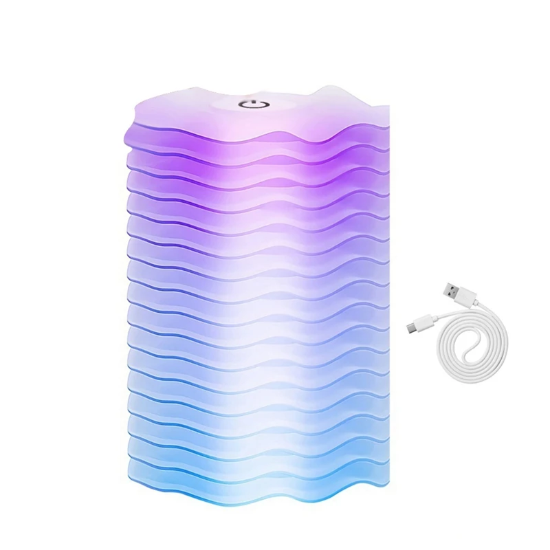 Dynamic Lighting Colorful Night Light Touch Sensor Bedside Lamp With 3D Illusion Design 7 Colors Remote Control LED Lamp