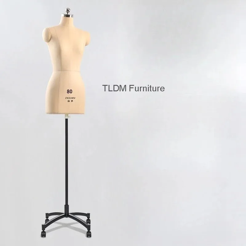 

Professional Pinnable Half-Body Mannequin Ideal for Draping University Apparel Design and Pattern Making Mannequins JT40M