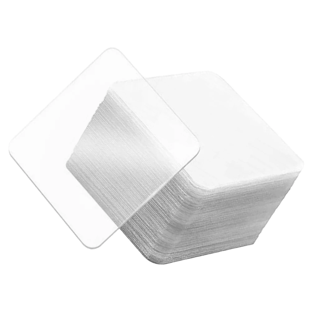 

60 Pcs Double Sided Tape Clear Adhesive Pads No Trace Removable Heavy Duty Mounting Home Office School Decor Picture Frames