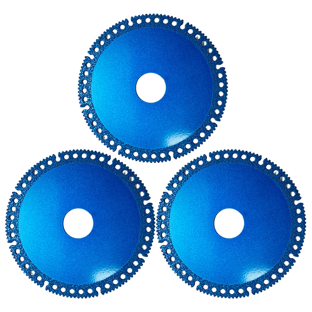 3pcs Composite Multifunctional Cutting Saw Blade 100mm Ultra-thin Saw Blade Ceramic Tile Glass Cutting Disc For Angle Grinder