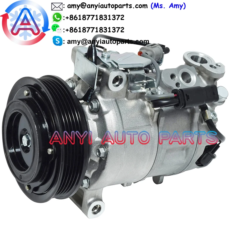 China Factory  COM823 6SAS14C 5PK Auto ac compressor for Mercedes W176/GLA Class/GLA250 GLA45 CLA250 X156 C117/INFINITI QX30