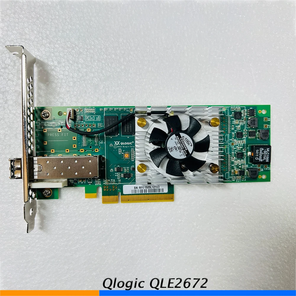 Для Qlogic QLE2672 16 ГБ NETAPP двухпортовая оптоволоконная карта X1143A 111-00910 + B0 HD 8310405 -31