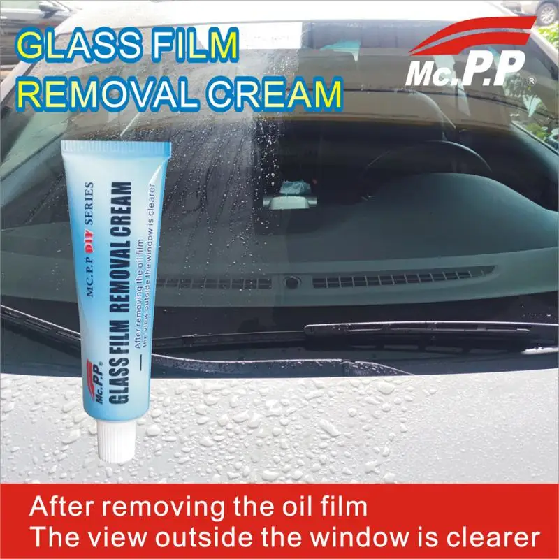 2024 Universal Car Glass Oil Film Cleaner Auto Window Front Windshield Clean Polish Paste Polishing Degreaser Car Cleaning Tools