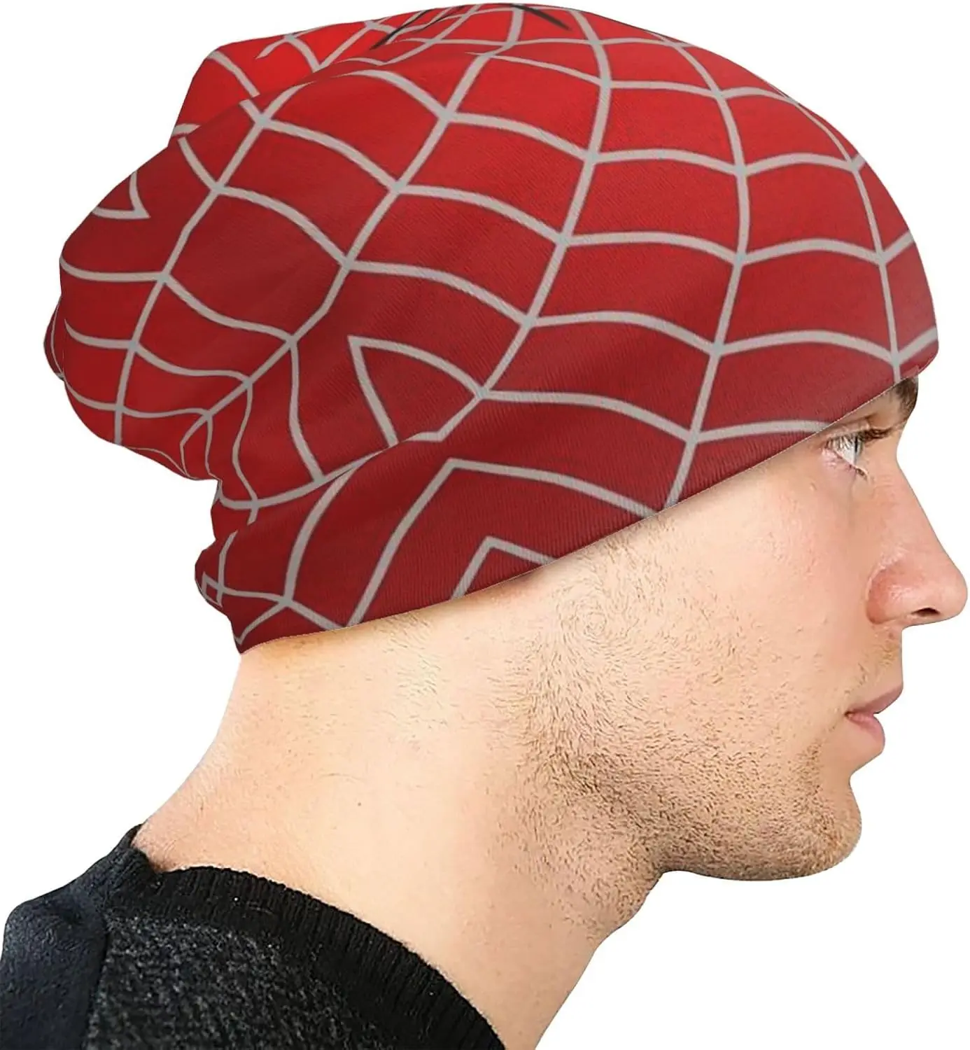 African Ethnic Tribal Style Beanie Hat Knit Hat Skull Cap Slouchy Warm Headwear for Jogging Cycling Adult Women Men