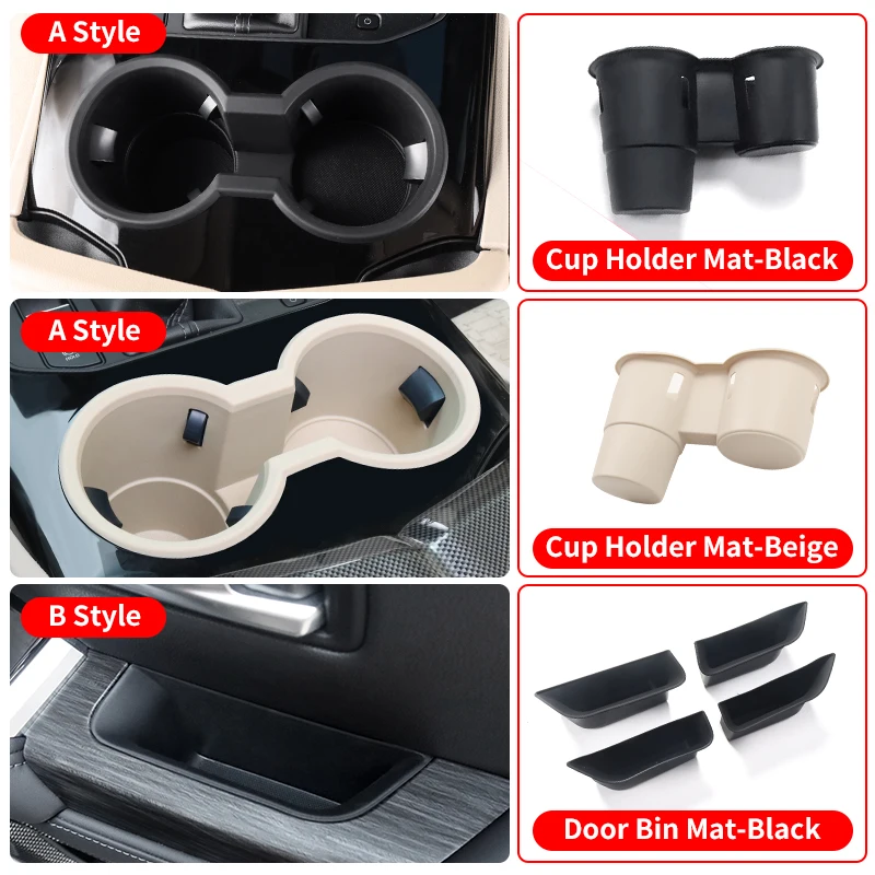 

Suitable for Toyota Land Cruiser 300 central storage box refitting 2021 2022 2023 2024 water cup mat decoration accessories